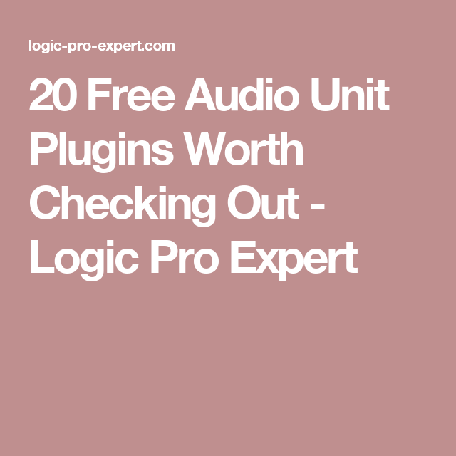 Logic pro x waves plugins free download