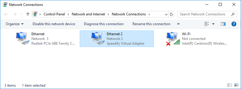 Enable Ethernet Adapter Windows 10